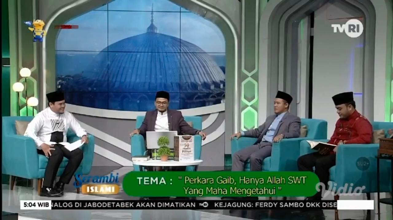 Direktur PPs IIQ Jakarta Menjadi Narasumber Serambi Islami TVRI