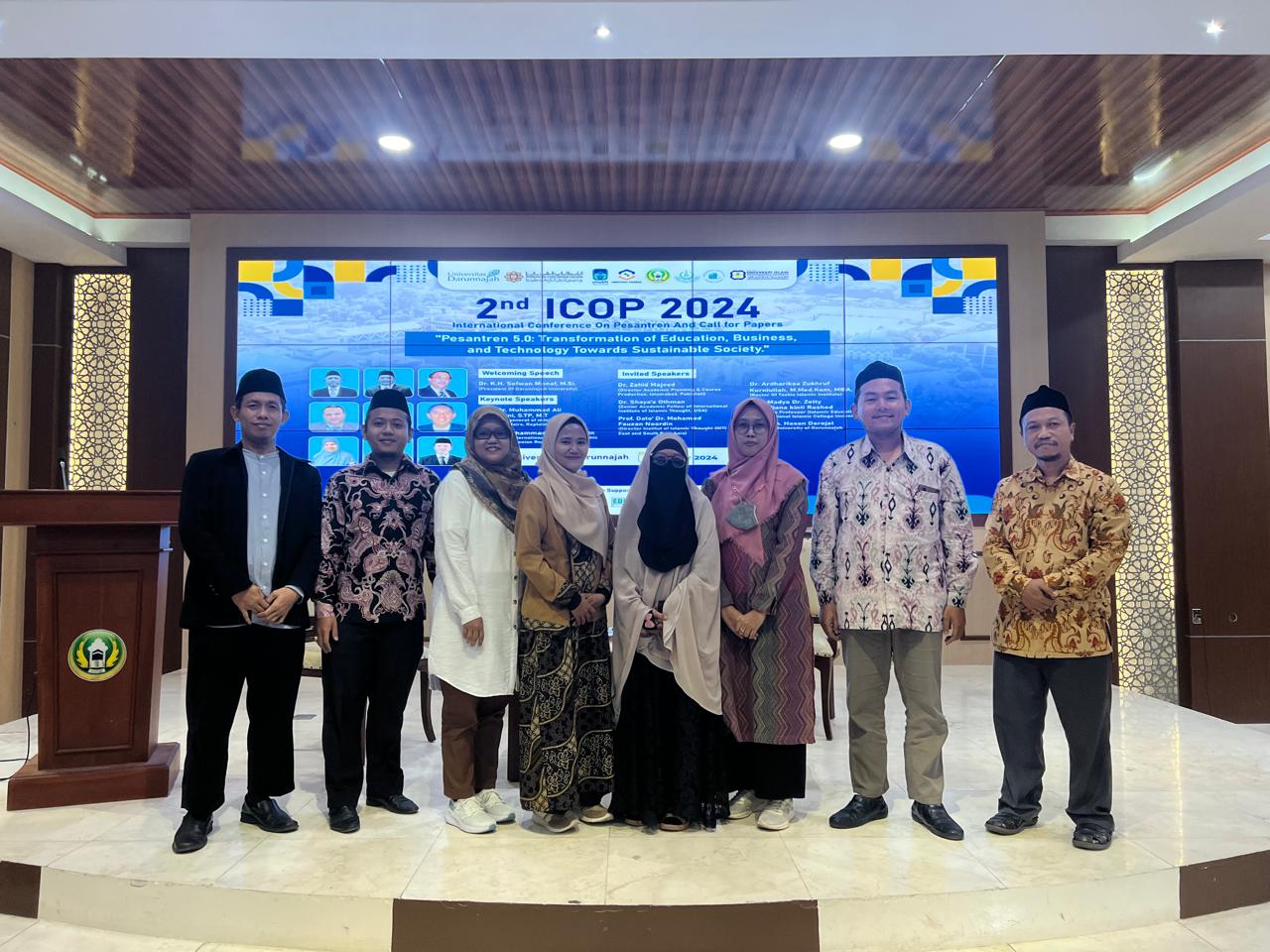 Dosen dan Mahasiswa Mengikuti  2nd International Conference On Pesantren and Call for Paper (ICOP) 2024