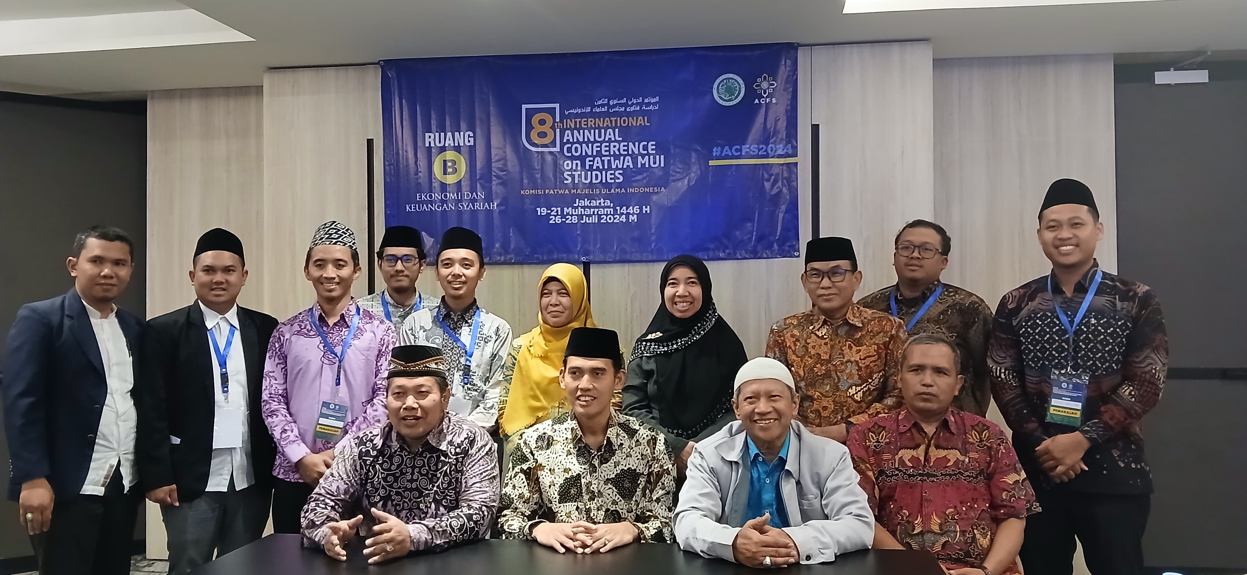 Mahasiswa Prodi Magister Hukum Ekonomi Syariah Menjadi Pembicara di Annual Conference on Fatwa Studies (ACFS) MUI