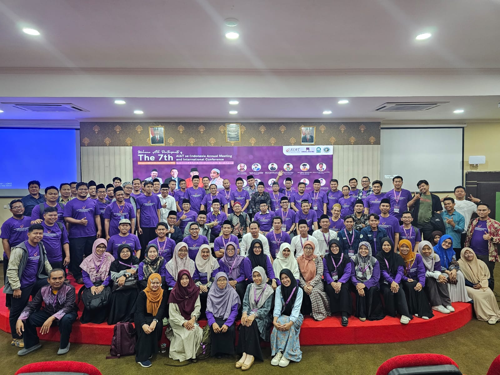 Prodi Magister dan Doktor IAT IIQ Jakarta Hadiri 7th Annual Meeting AIAT di Kediri