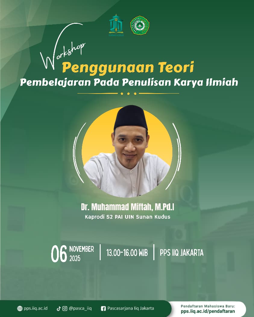 Workshop Penggunaan Teori Pembelajaran Pada Penulisan Karya Ilmiah